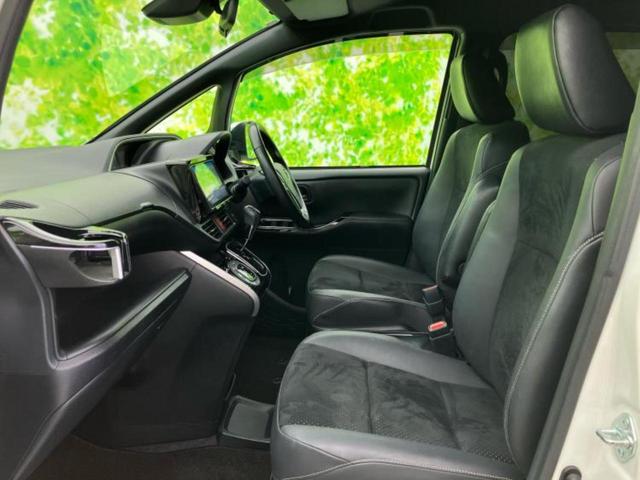 ヴォクシー ＺＳキラメキ３　モデリスタエアロ／社外　９インチ　ＳＤナビ／フリップダウンモニター　社外　１２．８インチ／トヨタセーフティセンス／両側電動スライドドア／車線逸脱防止支援システム／シート　ハーフレザー　フルエアロ（7枚目）