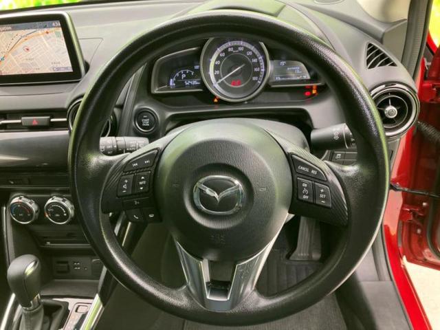 デミオ XD 新品タイヤ/純正 SDナビ/衝突安全装置/シートヒーター 前席/Bluetooth接続/ETC/EBD付ABS/横滑り防止装置/アイドリングストップ/バックモニター/フルセグTV/DVD バックカメラ(15枚目)