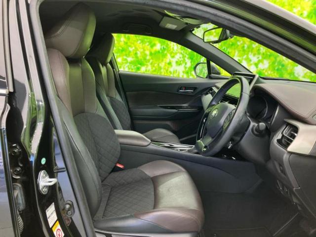 C-HR G 新品タイヤ/保証書/純正 9インチ SDナビ/トヨタセーフティセンス/シートヒーター 前席/車線逸脱防止支援システム/シート ハーフレザー/ドライブレコーダー 純正/ヘッドランプ LED バックカメラ(4枚目)
