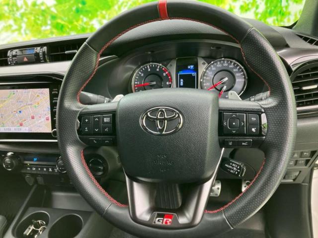 ハイラックス 4WD Z GRスポーツ 新品タイヤ/保証書/ディスプレイオーディオ+ナビ8インチ/衝突安全装置/全方位モニター/車線逸脱防止支援システム/シート ハーフレザー/ヘッドランプ LED/ETC/EBD付ABS 全周囲カメラ(14枚目)
