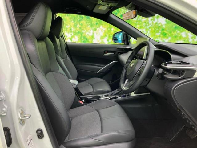 カローラクロス ハイブリッドZ 純正エアロ/保証書/純正 10.5インチ メモリーナビ/トヨタセーフティセンス/シートヒーター 前席/パノラミックビューモニター/車線逸脱防止支援システム/シート ハーフレザー 衝突被害軽減システム(4枚目)