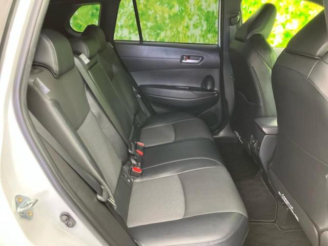 カローラクロス ハイブリッドZ 純正エアロ/保証書/純正 10.5インチ メモリーナビ/トヨタセーフティセンス/シートヒーター 前席/パノラミックビューモニター/車線逸脱防止支援システム/シート ハーフレザー 衝突被害軽減システム(5枚目)