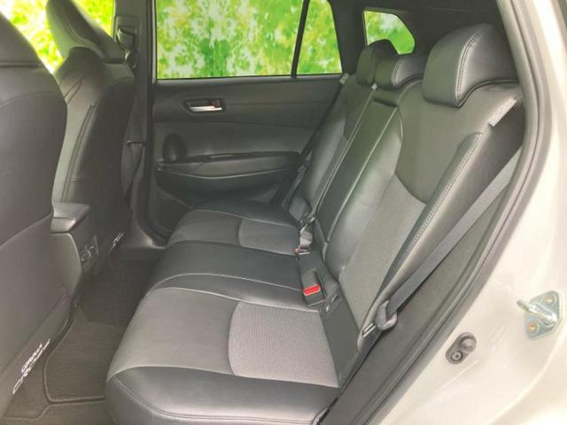 カローラクロス ハイブリッドZ 純正エアロ/保証書/純正 10.5インチ メモリーナビ/トヨタセーフティセンス/シートヒーター 前席/パノラミックビューモニター/車線逸脱防止支援システム/シート ハーフレザー 衝突被害軽減システム(7枚目)