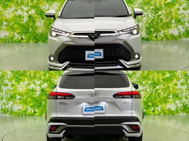 カローラクロス ハイブリッドZ 純正エアロ/保証書/純正 10.5インチ メモリーナビ/トヨタセーフティセンス/シートヒーター 前席/パノラミックビューモニター/車線逸脱防止支援システム/シート ハーフレザー 衝突被害軽減システム(61枚目)