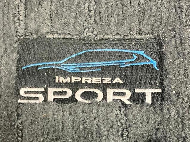 インプレッサスポーツ 4WD2.0i-Sアイサイト 保証書/純正 8インチ SDナビ/衝突安全装置/車線逸脱防止支援システム/ヘッドランプ LED/USBジャック/Bluetooth接続/ETC/EBD付ABS/横滑り防止装置/アイドリングストップ(37枚目)