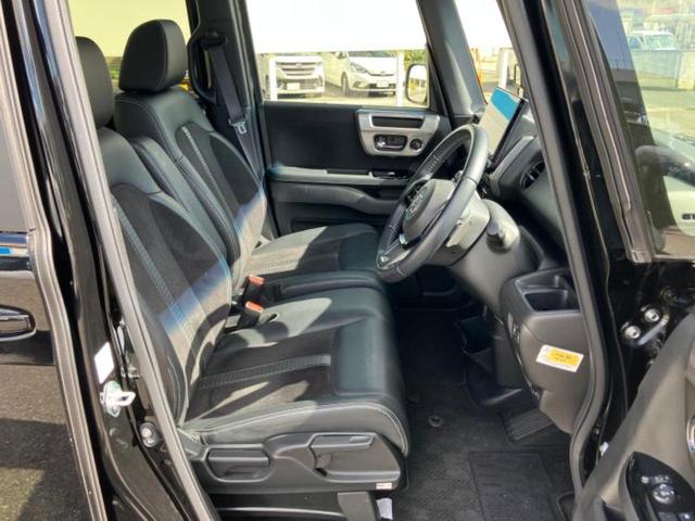 N-BOXカスタム L・ターボスタイルプラスブラック 新品タイヤ/保証書/純正 9インチ SDナビ/ホンダセンシング/両側電動スライドドア/シートヒーター/車線逸脱防止支援システム/シート ハーフレザー/ヘッドランプ LED/Bluetooth接続(5枚目)