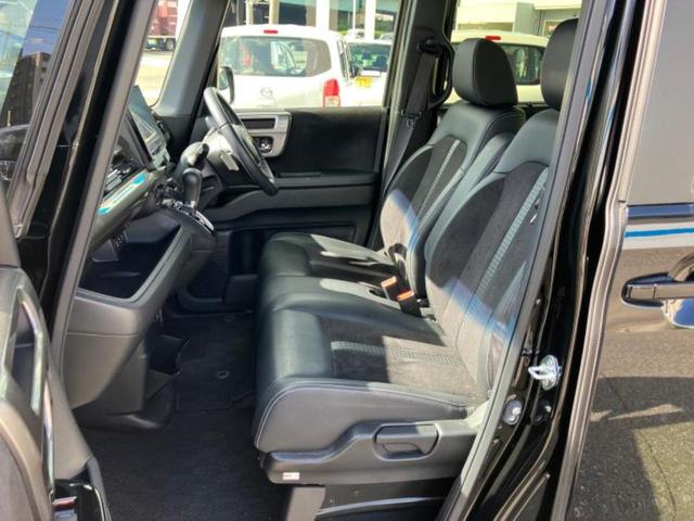 N-BOXカスタム L・ターボスタイルプラスブラック 新品タイヤ/保証書/純正 9インチ SDナビ/ホンダセンシング/両側電動スライドドア/シートヒーター/車線逸脱防止支援システム/シート ハーフレザー/ヘッドランプ LED/Bluetooth接続(6枚目)