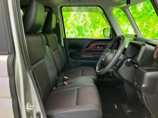 フレアワゴンカスタムスタイル ４ＷＤハイブリッドＸＴ　新品タイヤ／保証書／純正　９インチ　ＳＤナビ／デュアルカメラブレーキサポート（スズキ）／両側電動スライドドア／シートヒーター／全方位モニター／車線逸脱防止支援システム／ヘッドランプ　ＬＥＤ　ターボ（4枚目）