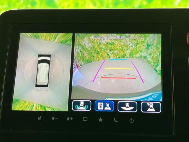 フレアワゴンカスタムスタイル ４ＷＤハイブリッドＸＴ　新品タイヤ／保証書／純正　９インチ　ＳＤナビ／デュアルカメラブレーキサポート（スズキ）／両側電動スライドドア／シートヒーター／全方位モニター／車線逸脱防止支援システム／ヘッドランプ　ＬＥＤ　ターボ（12枚目）