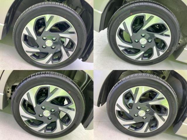 フレアワゴンカスタムスタイル ４ＷＤハイブリッドＸＴ　新品タイヤ／保証書／純正　９インチ　ＳＤナビ／デュアルカメラブレーキサポート（スズキ）／両側電動スライドドア／シートヒーター／全方位モニター／車線逸脱防止支援システム／ヘッドランプ　ＬＥＤ　ターボ（63枚目）