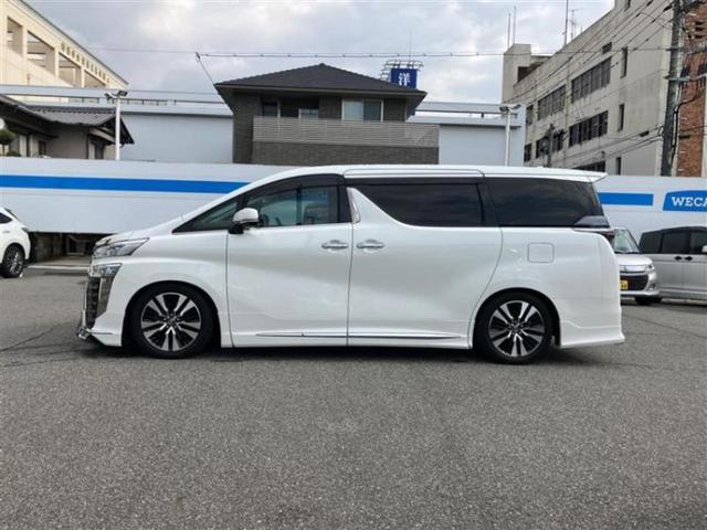 ヴェルファイア Ｚ　Ｇエディション　純正エアロ／保証書／社外　１１インチ　ＳＤナビ／フリップダウンモニター　社外　１２．８インチ／デジタルインナーミラー／両側電動スライドドア／シートヒーター　前席／車線逸脱防止支援システム　ローダウン（2枚目）