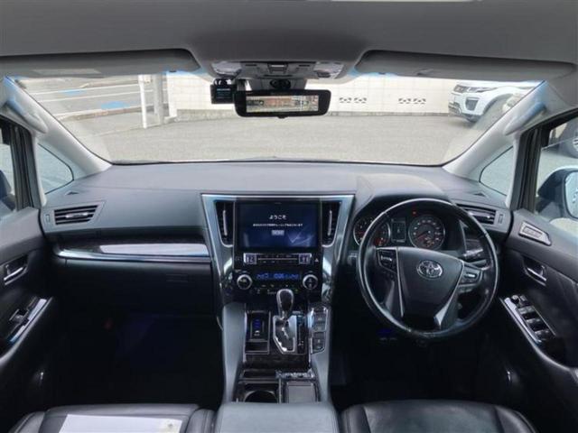 ヴェルファイア Ｚ　Ｇエディション　純正エアロ／保証書／社外　１１インチ　ＳＤナビ／フリップダウンモニター　社外　１２．８インチ／デジタルインナーミラー／両側電動スライドドア／シートヒーター　前席／車線逸脱防止支援システム　ローダウン（4枚目）