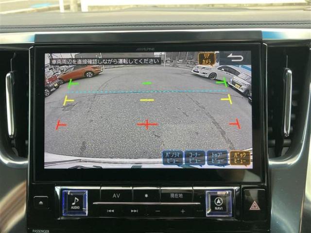 ヴェルファイア Ｚ　Ｇエディション　純正エアロ／保証書／社外　１１インチ　ＳＤナビ／フリップダウンモニター　社外　１２．８インチ／デジタルインナーミラー／両側電動スライドドア／シートヒーター　前席／車線逸脱防止支援システム　ローダウン（10枚目）