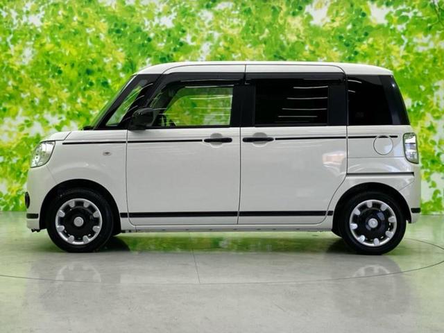 ムーヴキャンバス ＧブラックアクセントＶＳ　ＳＡ３　新品タイヤ／保証書／純正　ＳＤナビ／スマートアシスト（トヨタ・ダイハツ）／両側電動スライドドア／シートヒーター／パノラマモニター／車線逸脱防止支援システム／ヘッドランプ　ＬＥＤ　衝突被害軽減システム（2枚目）