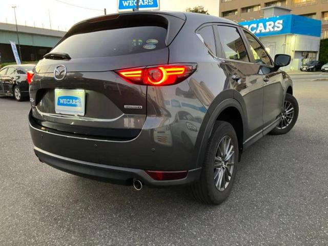 ＣＸ－５ ２０Ｓスマートエディション　新品タイヤ／純正　ＳＤナビ／アイアクティブセンス（マツダ）／３６０°ビューモニター／車線逸脱防止支援システム／ヘッドランプ　ＬＥＤ／Ｂｌｕｅｔｏｏｔｈ接続／ＥＴＣ／ＥＢＤ付ＡＢＳ／横滑り防止装置（3枚目）