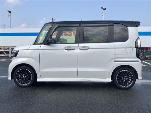 Ｎ－ＢＯＸカスタム Ｌ・ターボコーディネートスタイル　新品タイヤ／保証書／純正　９インチ　ＳＤナビ／ホンダセンシング／両側電動スライドドア／シートヒーター／車線逸脱防止支援システム／シート　合皮／ドライブレコーダー　純正／ヘッドランプ　ＬＥＤ　ＤＶＤ再生（2枚目）