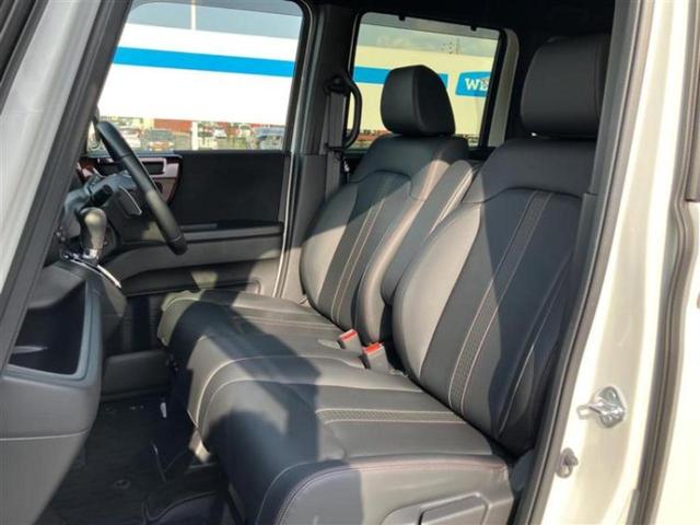 Ｎ－ＢＯＸカスタム Ｌ・ターボコーディネートスタイル　新品タイヤ／保証書／純正　９インチ　ＳＤナビ／ホンダセンシング／両側電動スライドドア／シートヒーター／車線逸脱防止支援システム／シート　合皮／ドライブレコーダー　純正／ヘッドランプ　ＬＥＤ　ＤＶＤ再生（6枚目）