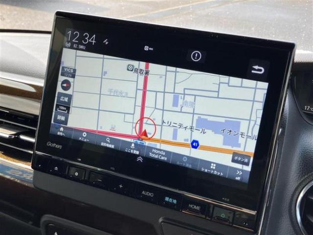 Ｎ－ＢＯＸカスタム Ｌ・ターボコーディネートスタイル　新品タイヤ／保証書／純正　９インチ　ＳＤナビ／ホンダセンシング／両側電動スライドドア／シートヒーター／車線逸脱防止支援システム／シート　合皮／ドライブレコーダー　純正／ヘッドランプ　ＬＥＤ　ＤＶＤ再生（9枚目）