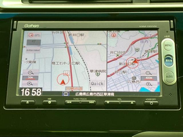 フィットハイブリッド ハイブリッド・Ｆパッケージ　新品タイヤ／保証書／純正　ＳＤナビ／Ｂｌｕｅｔｏｏｔｈ接続／ＥＴＣ／ＥＢＤ付ＡＢＳ／横滑り防止装置／アイドリングストップ／ワンセグＴＶ／ＤＶＤ／エアバッグ　運転席／エアバッグ　助手席／衝突安全ボディ（10枚目）