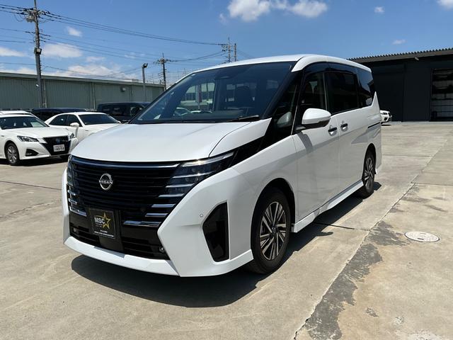 セレナ ハイウェイスターＶ　全周囲カメラ　ナビ　クリアランスソナー　オートクルーズコントロール　衝突被害軽減システム　両側電動スライドドア　オートマチックハイビーム　オートライト　ＬＥＤヘッドランプ　スマートキー（13枚目）