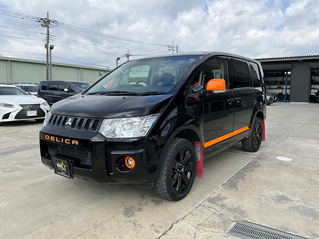 デリカＤ：５ アクティブギア　４ＷＤ　ドライブレコーダー　ＥＴＣ　バックカメラ　ナビ　ＴＶ　オートクルーズコントロール　両側スライドドア　オートライト　ＨＩＤ　スマートキー　電動格納ミラー　後席モニター　３列シート　ＡＴ（11枚目）