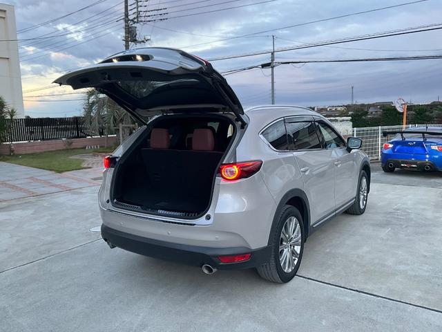 ＣＸ－８ ＸＤ　エクスクルーシブモード　４ＷＤ　ドライブレコーダー　ＥＴＣ　全周囲カメラ　クリアランスソナー　オートクルーズコントロール　レーンアシスト　パワーシート　衝突被害軽減システム　ナビ　ＴＶ　ＬＥＤヘッドランプ（17枚目）