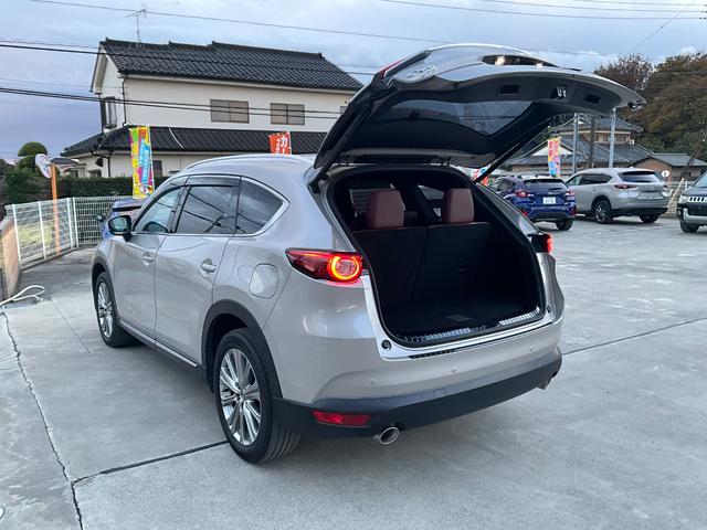 ＣＸ－８ ＸＤ　エクスクルーシブモード　４ＷＤ　ドライブレコーダー　ＥＴＣ　全周囲カメラ　クリアランスソナー　オートクルーズコントロール　レーンアシスト　パワーシート　衝突被害軽減システム　ナビ　ＴＶ　ＬＥＤヘッドランプ（33枚目）
