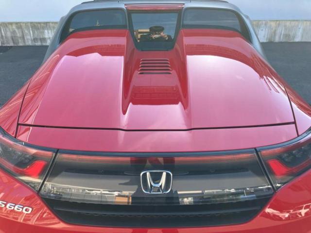 S660 アルファ 新品タイヤ/保証書/ディスプレイオーディオ/シート ハーフレザー/ヘッドランプ LED/ETC/EBD付ABS/横滑り防止装置/エアバッグ 運転席/エアバッグ 助手席/エアバッグ サイド 盗難防止装置(8枚目)