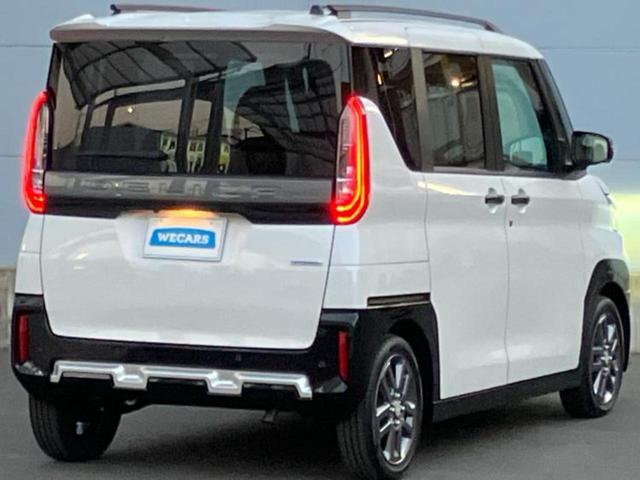 デリカミニ Ｔプレミアムリミテッドエディション　保証書／両側電動スライドドア／シートヒーター　前席／全方位モニター／車線逸脱防止支援システム／シート　ハーフレザー／ヘッドランプ　ＬＥＤ／ＥＴＣ／ＥＢＤ付ＡＢＳ／横滑り防止装置　全周囲カメラ　記録簿（3枚目）