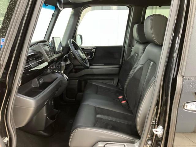 Ｎ－ＢＯＸカスタム Ｌ・ターボ　新品タイヤ／保証書／社外　８インチ　ＳＤナビ／衝突安全装置／両側電動スライドドア／シートヒーター／車線逸脱防止支援システム／シート　ハーフレザー／ヘッドランプ　ＬＥＤ／ＥＴＣ／ＥＢＤ付ＡＢＳ　記録簿（6枚目）