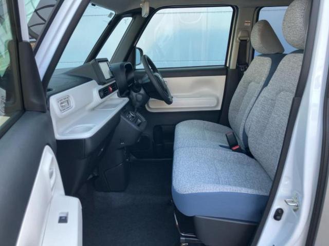 ムーヴキャンバス ストライプスＸ　保証書／純正　ナビ／スマートアシスト（トヨタ・ダイハツ）／両側電動スライドドア／車線逸脱防止支援システム／ＥＢＤ付ＡＢＳ／横滑り防止装置／アイドリングストップ／エアバッグ　運転席／エアバッグ　助手席（6枚目）