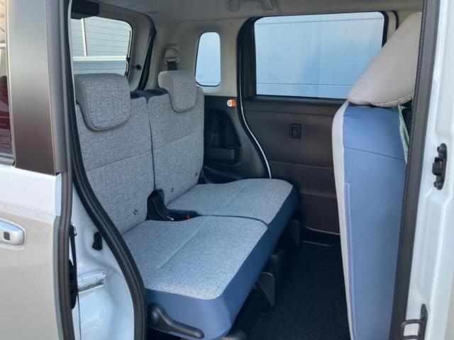 ムーヴキャンバス ストライプスＸ　保証書／純正　ナビ／スマートアシスト（トヨタ・ダイハツ）／両側電動スライドドア／車線逸脱防止支援システム／ＥＢＤ付ＡＢＳ／横滑り防止装置／アイドリングストップ／エアバッグ　運転席／エアバッグ　助手席（7枚目）