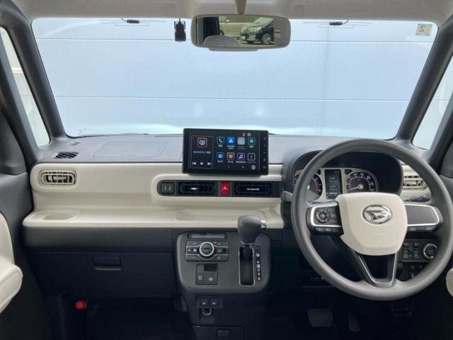 ムーヴキャンバス ストライプスＧ　新品タイヤ／保証書／ディスプレイオーディオ９インチ／スマートアシスト（トヨタ・ダイハツ）／両側電動スライドドア／シートヒーター　前席／ドライブレコーダー　純正／ヘッドランプ　ＬＥＤ　バックカメラ（4枚目）