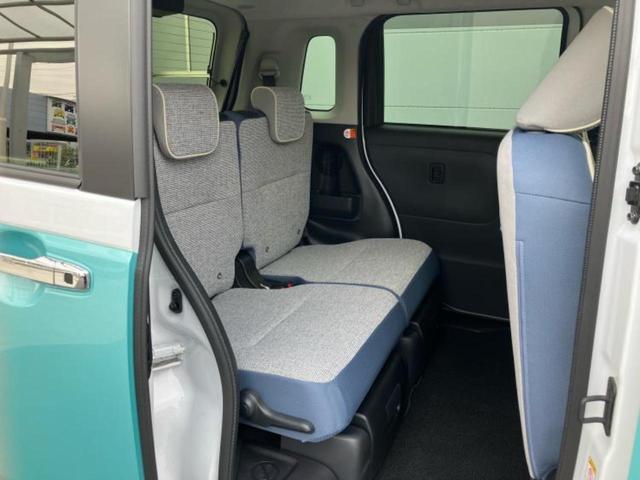 ムーヴキャンバス ストライプスＧ　新品タイヤ／保証書／ディスプレイオーディオ９インチ／スマートアシスト（トヨタ・ダイハツ）／両側電動スライドドア／シートヒーター　前席／ドライブレコーダー　純正／ヘッドランプ　ＬＥＤ　バックカメラ（7枚目）