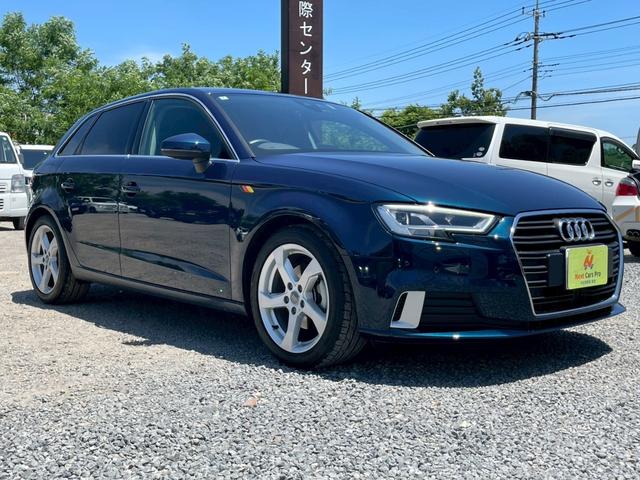 Ａ３ スポーツバック１．４ＴＦＳＩ　スポーツ　ラグジュアリーＰＫＧ　純正ナビ　バックモニター　前後純正ドライブレコーダー　パワーシート　シートヒーター　コーナーセンサー　地デジ　ハーフレザーシート（3枚目）