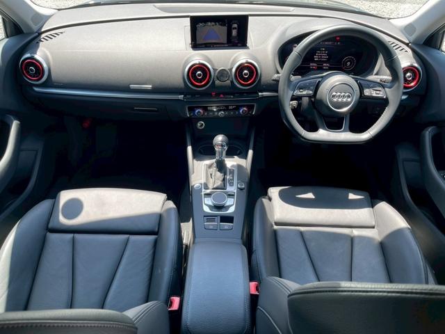 Ａ３ スポーツバック１．４ＴＦＳＩ　スポーツ　ラグジュアリーＰＫＧ　純正ナビ　バックモニター　前後純正ドライブレコーダー　パワーシート　シートヒーター　コーナーセンサー　地デジ　ハーフレザーシート（9枚目）
