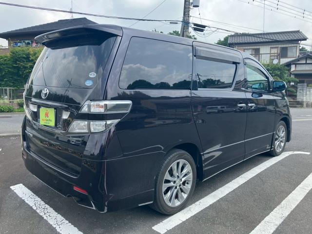 ヴェルファイア ２．４Ｚ　プラチナセレクションＩＩ　両側パワースライドドア　純正ナビ　フルセグ　バックモニター　スマートキー　プッシュスタート　フリップダウンモニター　ＨＩＤライト　ワンオーナー（5枚目）