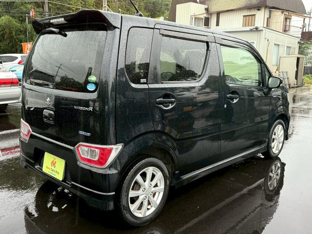 ワゴンＲ ハイブリッドＦＺ　社外ナビＴＶ　バックモニター　デュアルセンサーブレーキ　誤発信抑制　車線逸脱　ヘッドアップディスプレイ　ＬＥＤヘッドライト　シートヒーター　スマートキー　プッシュスタート　ＥＴＣ（5枚目）
