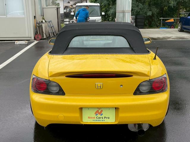 S2000 ベースグレード 社外ラジエーター 社外エキマニ ASMマフラー レカロフルバケ NARDIステアリング 社外タワーバー 社外ロールバー 車高調 SSR18インチアルミ 無限?リアスポ 全塗装済み(6枚目)