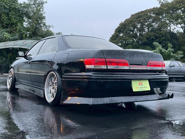 マークII ツアラーV 仕様 Greddy前置きインタークーラー BRIDEシート 社外マフラー BBSアルミ(4枚目)