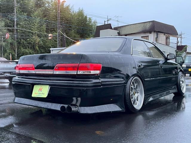 マークII ツアラーV 仕様 Greddy前置きインタークーラー BRIDEシート 社外マフラー BBSアルミ(5枚目)