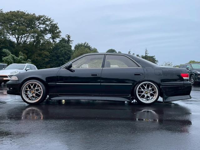 マークII ツアラーV 仕様 Greddy前置きインタークーラー BRIDEシート 社外マフラー BBSアルミ(7枚目)