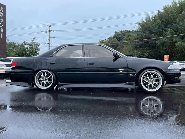 マークII ツアラーV 仕様 Greddy前置きインタークーラー BRIDEシート 社外マフラー BBSアルミ(8枚目)