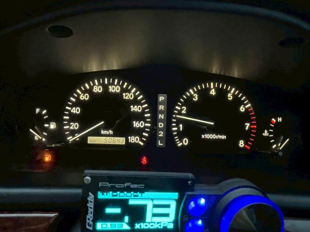 マークII ツアラーV 仕様 Greddy前置きインタークーラー BRIDEシート 社外マフラー BBSアルミ(15枚目)