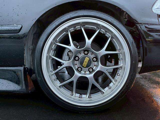 マークII ツアラーV 仕様 Greddy前置きインタークーラー BRIDEシート 社外マフラー BBSアルミ(28枚目)