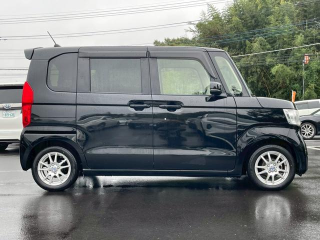 N-BOX L 純正ナビ フルセグ バックモニター パワースライドドア 衝突軽減ブレーキ 前後方誤発進抑制 車線逸脱 標識認識 オートハイビーム 後席ロールサンシェード シートヒーター スマートキー(8枚目)