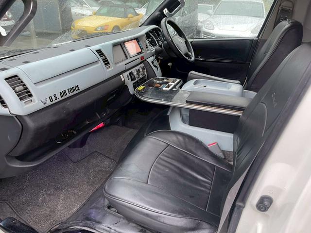 ハイエースワゴン GL パワースライドドア 社外ナビ フルセグ ETC(11枚目)