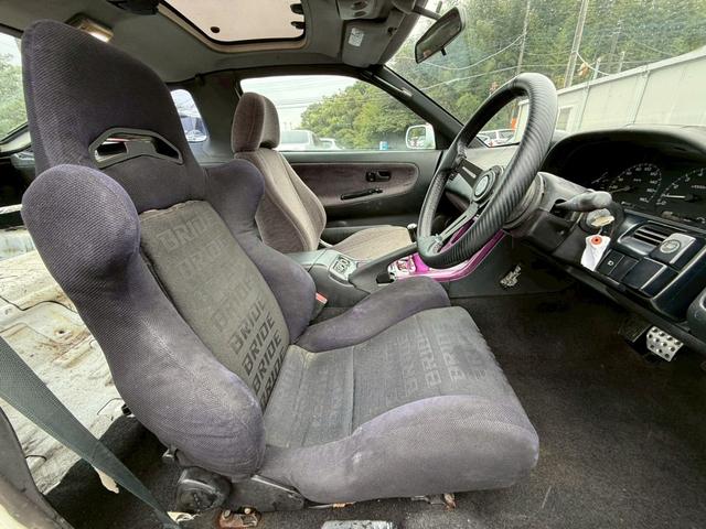 １８０ＳＸ タイプＲ　純正５速　乗車定員２名公認　追加メーター　サンルーフ　社外マフラー　前置きインタークーラー（10枚目）