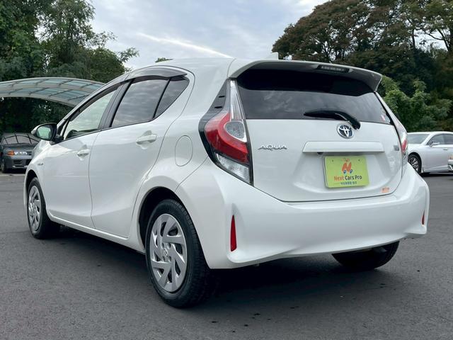 アクア G 純正ナビTV バックモニター プリクラッシュ 車線逸脱 クルーズコントロール スマートキー プッシュスタート LEDヘッドライト ワンオーナー(4枚目)