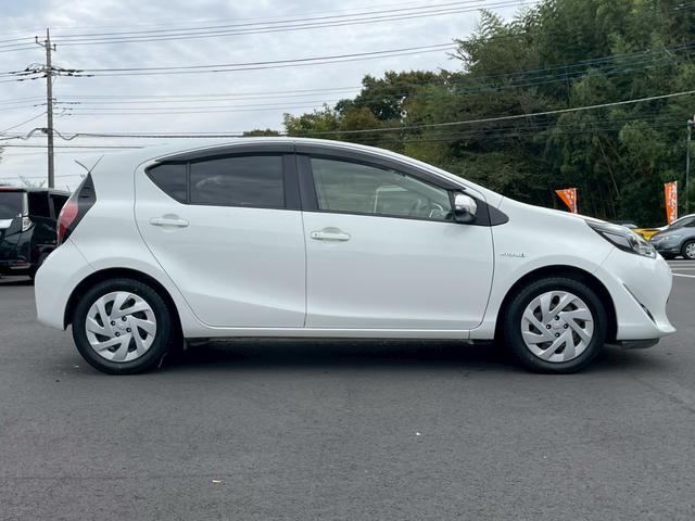 アクア G 純正ナビTV バックモニター プリクラッシュ 車線逸脱 クルーズコントロール スマートキー プッシュスタート LEDヘッドライト ワンオーナー(8枚目)